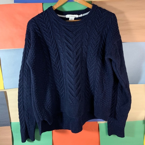 H & M Cable Knit Sweater size S